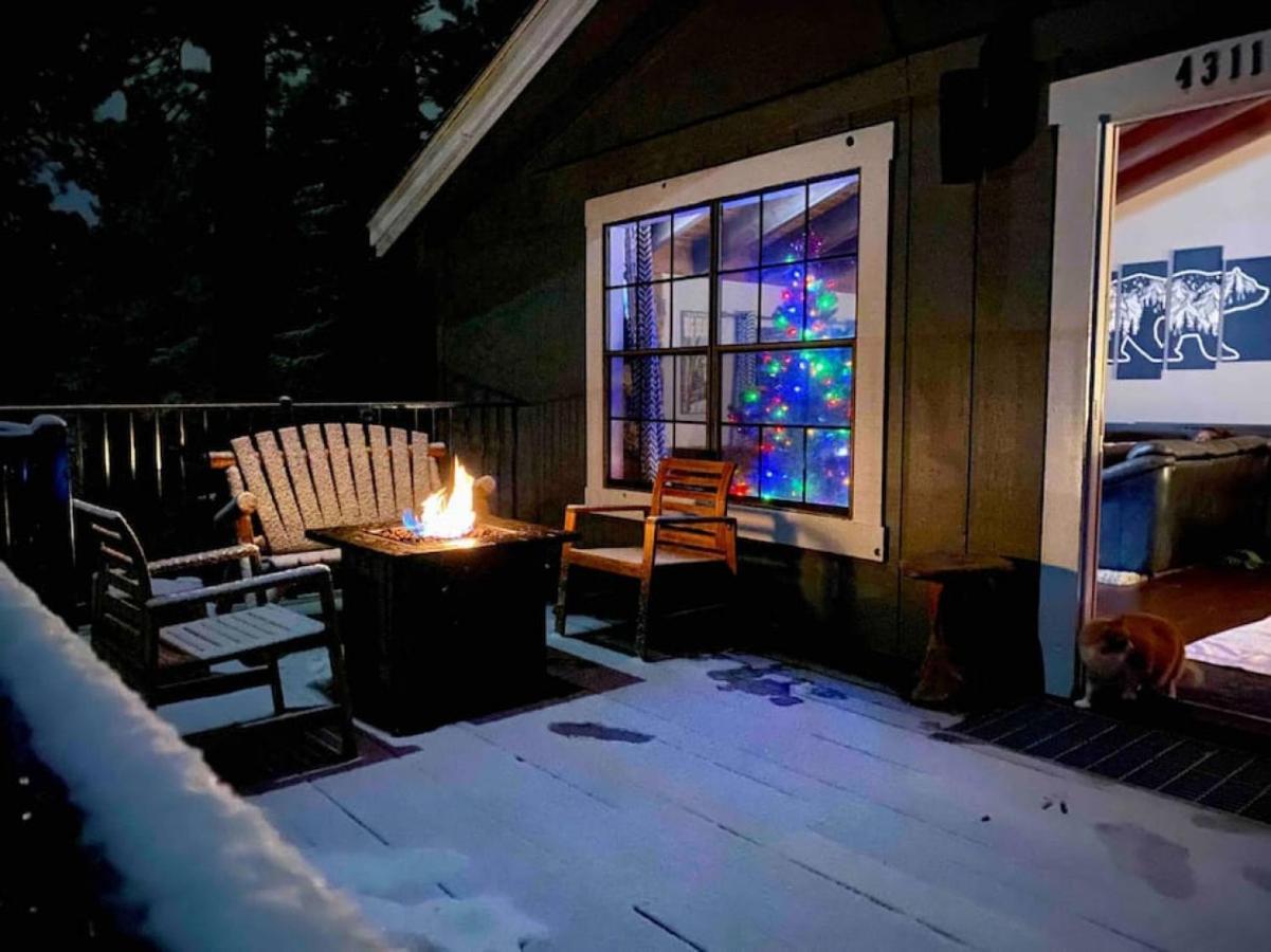 Winter Getaway Spa Fire-Table Close To Slopes Big Bear Lake Exterior foto