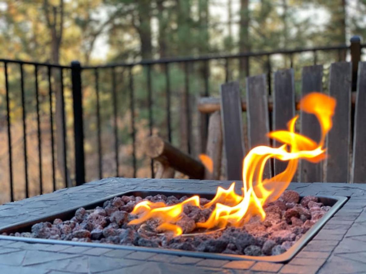 Winter Getaway Spa Fire-Table Close To Slopes Big Bear Lake Exterior foto