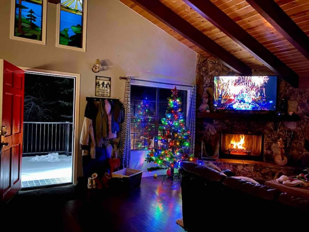 Winter Getaway Spa Fire-Table Close To Slopes Big Bear Lake Exterior foto