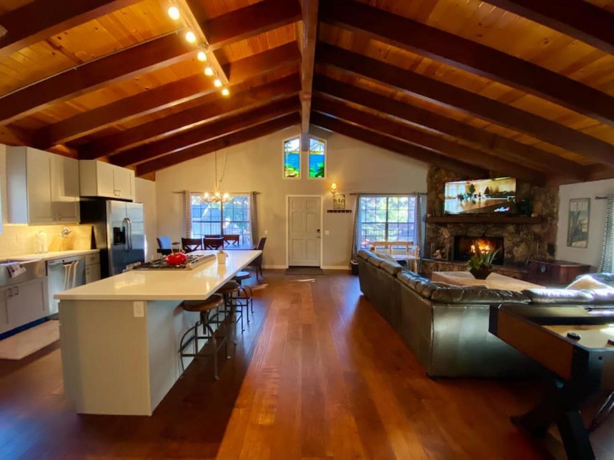 Winter Getaway Spa Fire-Table Close To Slopes Big Bear Lake Exterior foto