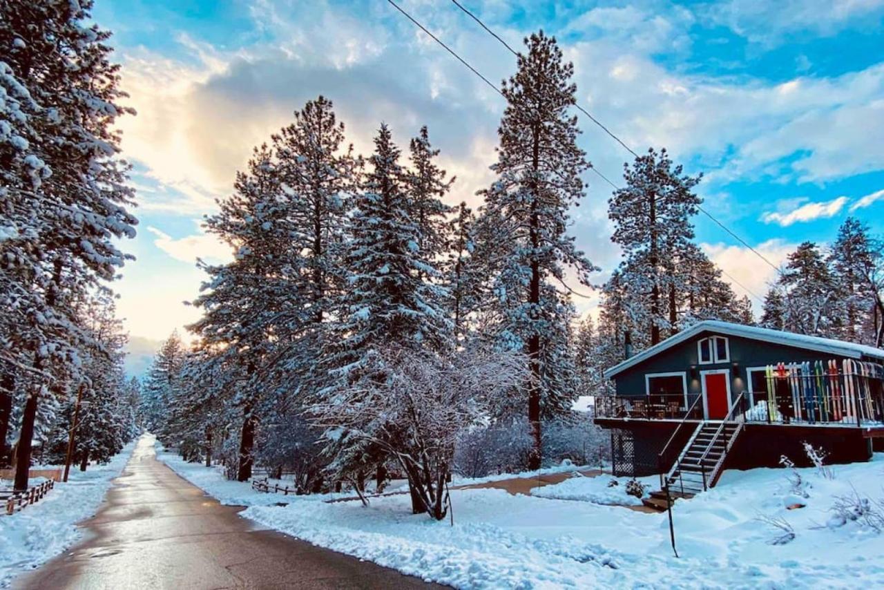 Winter Getaway Spa Fire-Table Close To Slopes Big Bear Lake Exterior foto